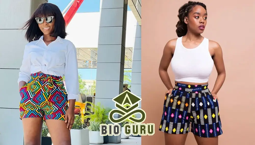 Ankara Shorts