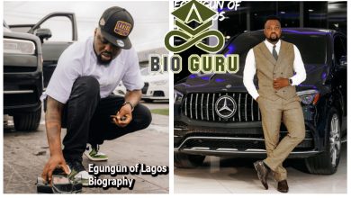 Egungun of Lagos Biography